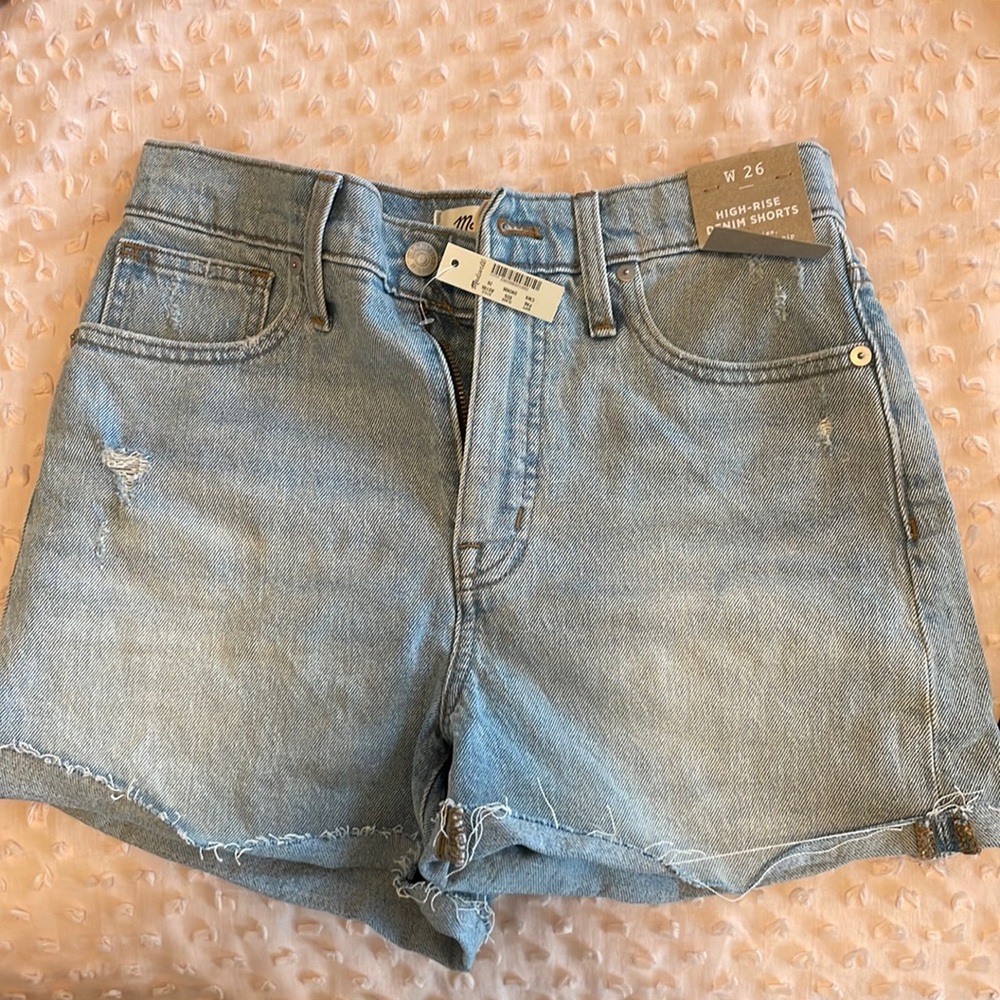 Madewell denim shorts